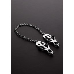 Steel by Shots Clover Tepelknijper met Ketting