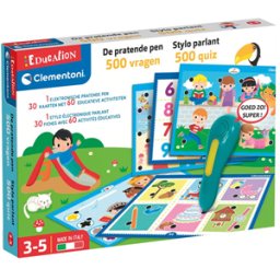 Clementoni - Pratende Pen Met 500 Vragen