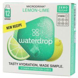 Waterdrop Microdrink Lemon-Lime Vitamin Hydration Cubes