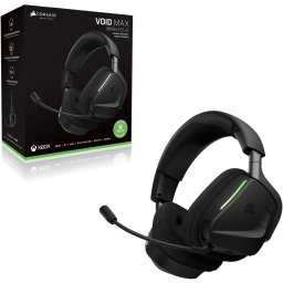 Corsair Void MAX Wireless V2 - Draadloze Gaming Headset - Voor o.a. Xbox, PC, PS5, PS4 - Zwart