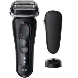 Braun Series 9 Sport Elektrisch Scheerapparaat - met 4+1 Precisie Kop & Trimmer - SensoAdapt voor elke Baarddichtheid - Tot 60 min - Nat & Droog - 9110s - Zwart - Scheerapparaat voor Mannen