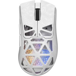 Furycube G11 - Tri-Mode Gaming Muis - Draadloos - Bedraad - Bluetooth - PAW3311 Sensor - 12.000 DPI - 1000Hz - Wit