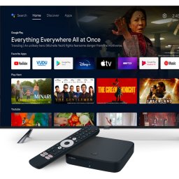 STRONG - Streaming Box Android TV + DVB-T 4K UHD - SRT420 - Chromecast Ingebouwd - Google Voice Assistant Compatibel - Dolby Atmos & Dolby Vision - Gemakkelijk te installeren - Zwart
