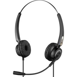 Sandberg - 126-13 - USB Office Headset Pro Stereo - Zwart - Microfoon