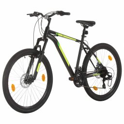 vidaXL Mountainbike 21 versnellingen 27,5 in wielen 42 cm frame zwart