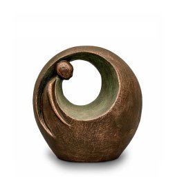 Grote Keramische Art Urn Eenzaam. Maar Niet Alleen (3 liter)