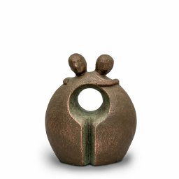 Kleine Keramische Art Urn Afscheid (1 liter)