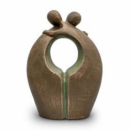 Grote Keramische Art Urn Afscheid (3 liter)