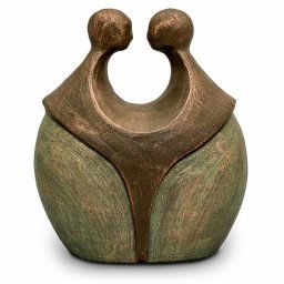 Grote Keramische Art Urn Voor Altijd Samen (3 liter)