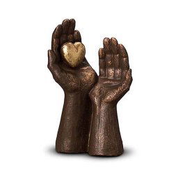 Keramische Mini Art Urn Gedragen Liefde (0.2 liter)
