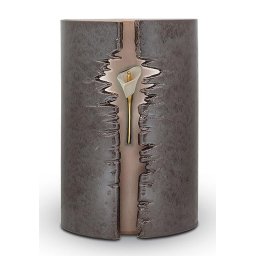Keramische Lichtgevende Urn met Lelie (3.8 liter)