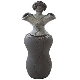 Keramische Vaas Urn Grey (1.3 liter)