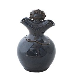 Keramische Vaas Urn Saffier (1.5 liter)