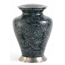 Grote Messing Glenwood Gray Marble Urn (3.3 liter)