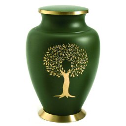 Grote Messing Aria Tree of Life Urn (3.5 liter)