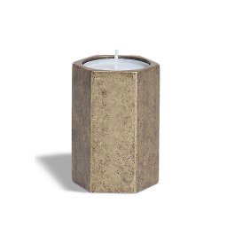 Mini Urn met Waxinelichtje Messing Look (0.2 liter)