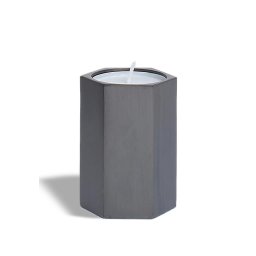 Mini Urn met Waxinelichtje Tin Look (0.2 liter)