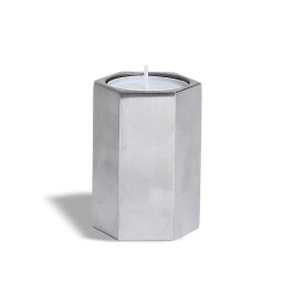 Mini Urn met Waxinelichtje RVS-look (0.2 liter)