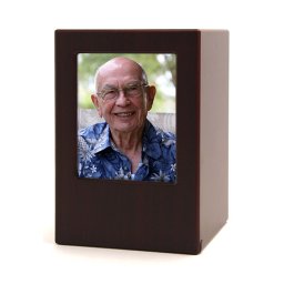 Grote MDF Photobox Urn Kers (3.5 liter)