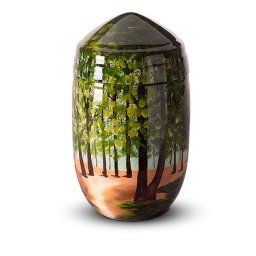 Glasfiber Urn Boslandschap (3.9 liter)