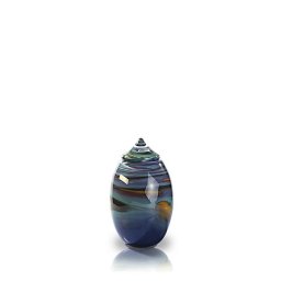 Glazen Mini Urn Ymir Elfenvuur (0.2 liter)