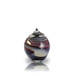 Middelgrote Glazen Urn Osiris Maanlicht (2 liter)