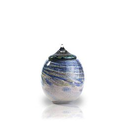 Middelgrote Glazen Urn Osiris Windekind (2 liter)