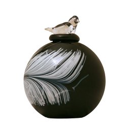 Grote Glazen Urn Vogels (3.2 liter)