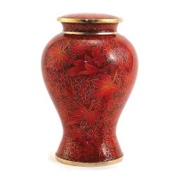 Etienne Autumn Leaves Cloisonne Urn (4 liter)