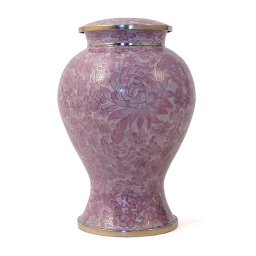 Etienne Rose Cloisonne Urn (4 liter)