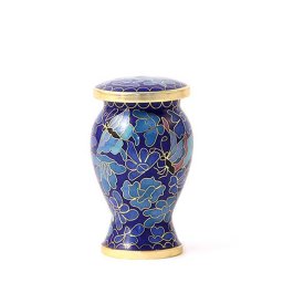 Etienne Butterfly Cloisonne Mini Urn (0.11 liter)