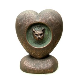 Keramische Katten Urn Miss You (1 liter)