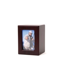 Mini MDF Photobox Urn Kers (0.5 liter)