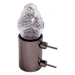 Hangende Rookzilveren RVS Graflamp