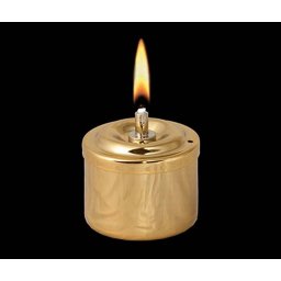 Gouden RVS Olielampje