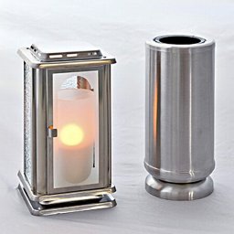 Voordelige RVS Grafset Matzilver