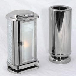 Voordelige RVS Grafset Facet Zilver