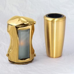 Voordelige Gouden Messing Grafset