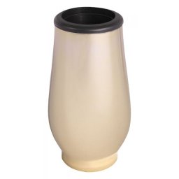 Elegante Gouden RVS Grafvaas