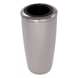 Zwaar Messing Grafvaas Silber