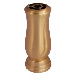Zwaar Messing Bronzen Grafvaas