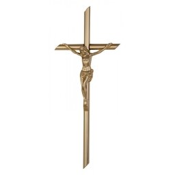 Zwaar Messing Crucifix