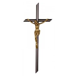 Zwaar Messing Crucifix