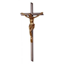 Zwaar Messing Crucifix