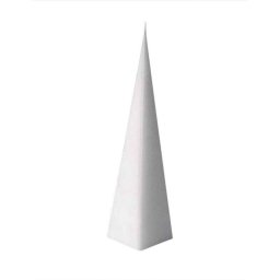 Kaarsenmal Piramide 60 x 60 x 228 mm