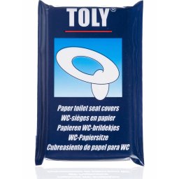 Toly Wc Brildekjes Reisverpakking 10st