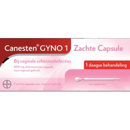 Canesten Gyno 1 Zachte Capsule - 1 daagse behandeling