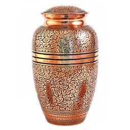 Grote Messing Oak Copper Urn (3.1 liter)