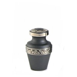 Grecian Rustic Pewter Mini Urn (0.08 liter)