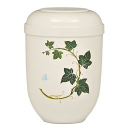 Biologisch Afbreekbare Eco Urn Hedera - Vlinder (4.5 liter)